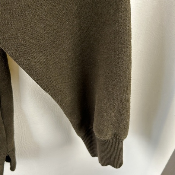 Woolrich Half Zip Elbow Patch Sweatshirt - Picture 5 of 10